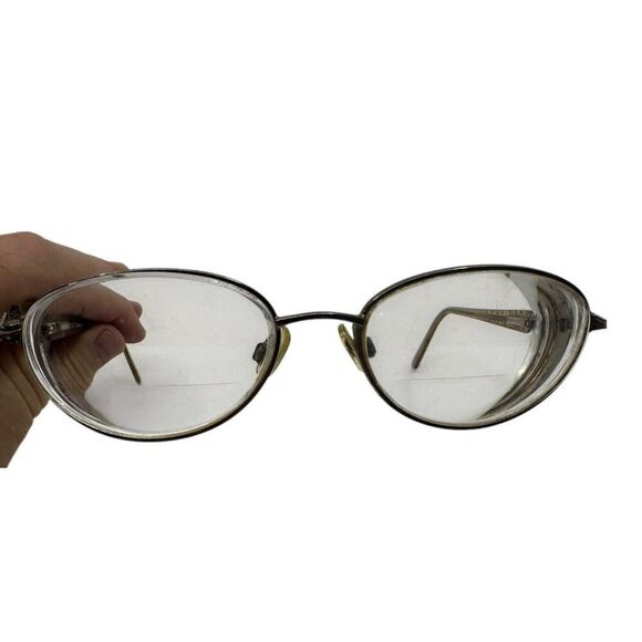 Unknown Accessories - Oval Brown Frame Reading Eyeglasses Vintage Oval  Spectacles AS/IS